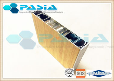 China RHS / C Channel Sealed Aluminum Honeycomb Panels Bus / Train / Subway Body Use supplier