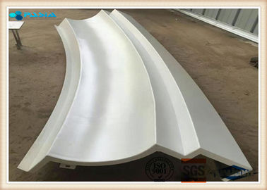 China Corrugated Aluminum Sheet Metal , Lightweight  Aluminum Ceiling Panels supplier