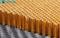 Sound Insulation Aramid Honeycomb Panels Satin Weave Pattern 120 G/M2 supplier