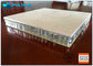 Marble Stone Honeycomb Roof Panels 1200mm Width / Length Sound Insulation supplier